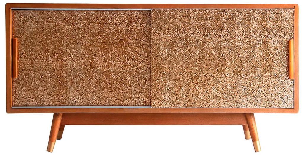 Komoda logodo 145 x 40 cm zlatá MUZZA