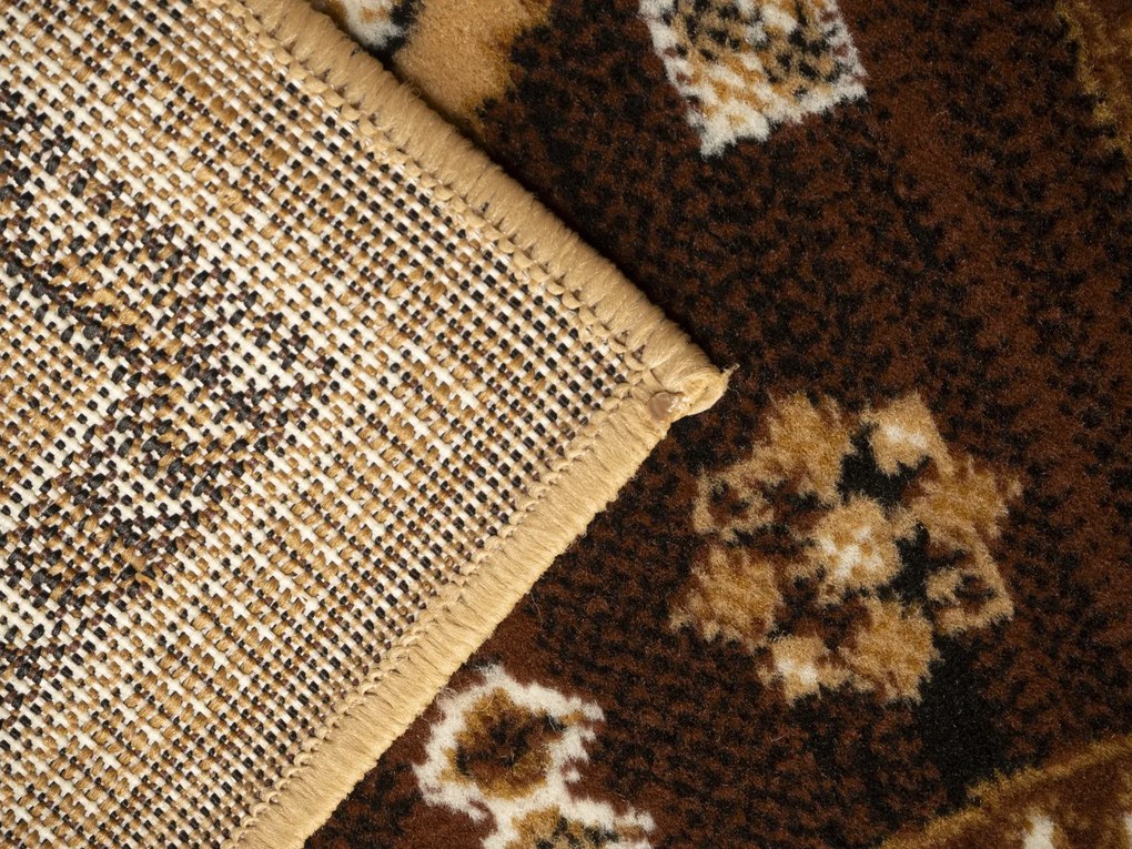 Alfa Carpets, Kusový koberec TEHERAN T-375 beige, 190x280, béžová, chodba / predsieň