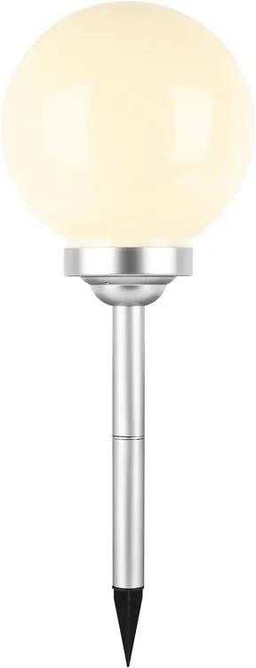 LED-Flower 25, záhradné svietidlo, solárna lampa, Ø 24 cm, 4 LED diódy, IP44, teplá biela