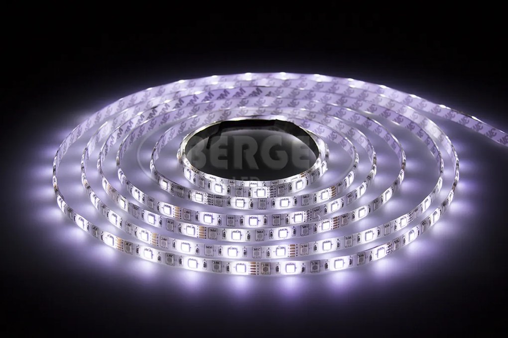 BERGE LED pásik - SMD 5050 - RGB+CW - 5 m - 60 LED/m - 14,4 W/m - IP65