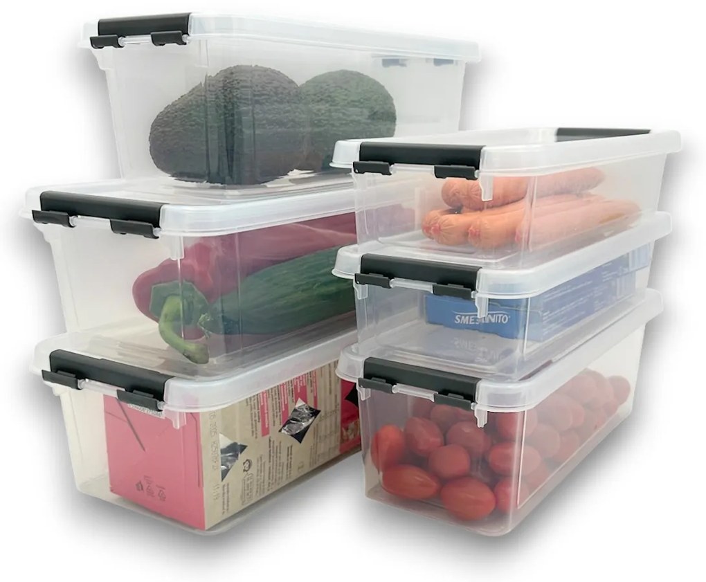 Orion Úložný box, organizér, do chladničky (1,2 l) FRESH - 28 x 12 x 6 cm