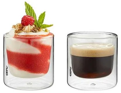 Gefu Termo pohár Mira 80 ml, 2 ks
