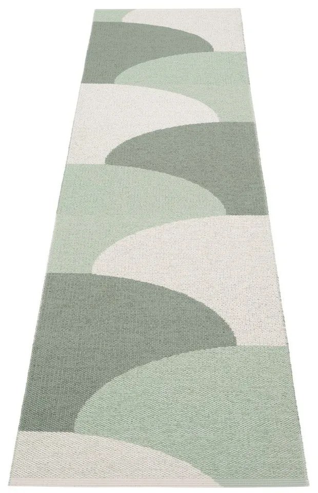 Zelený vnútorný a vonkajší behúň 70x270 cm Hill Army Misty Mint – Pappelina