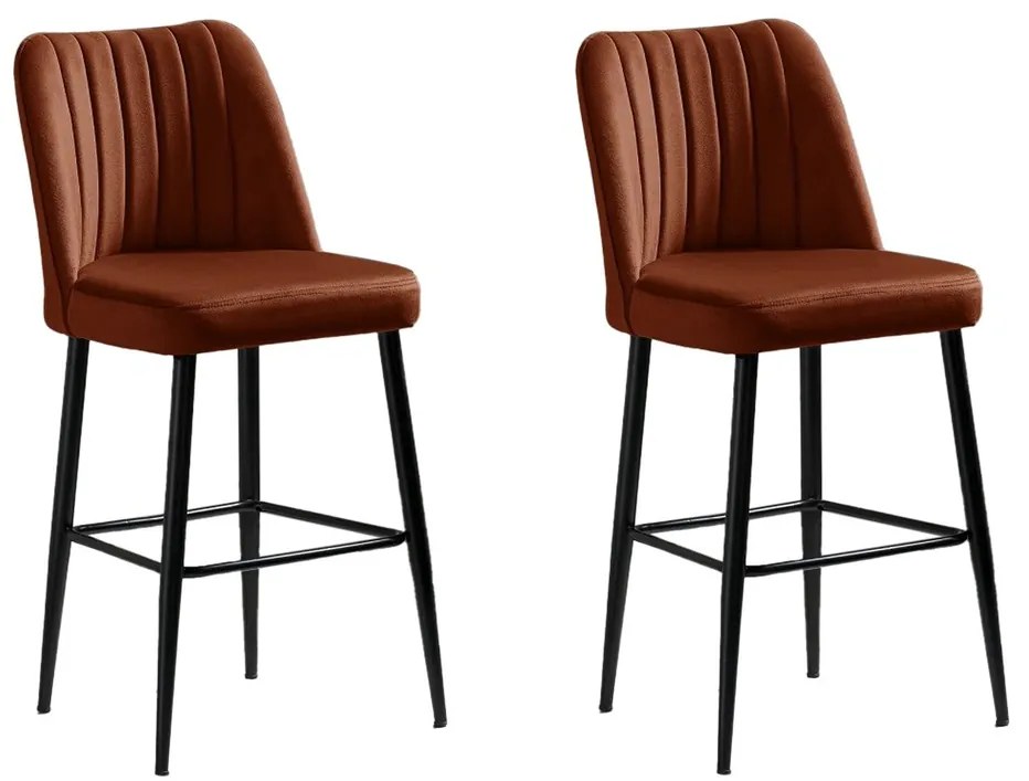 Súprava barových stoličiek Vento Tile Red, 2 ks, 2 ks