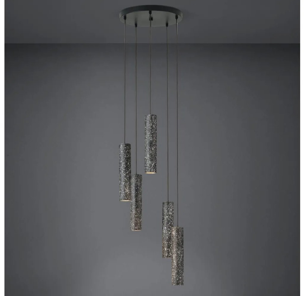 Eglo 39823 - LED Luster na lanku MENTALONA 5xGU10/4,5W/230V