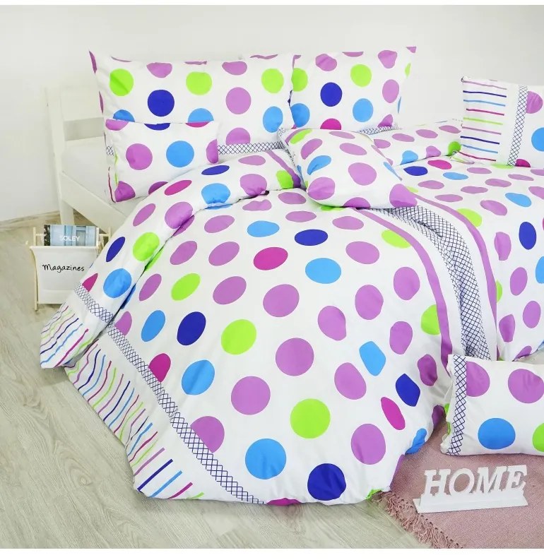 Pera V3 lila EMI, Štandardný set jednolôžko obsahuje 1x 140x200 + 1x 70x90