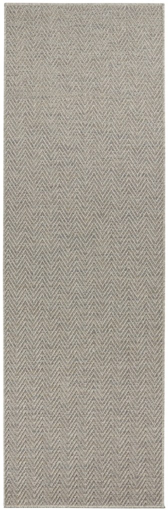 BT Carpet, Behúň Nature 104266 Grey / Multicolor – na von aj na doma, 80x250, šedá, chodba / predsieň