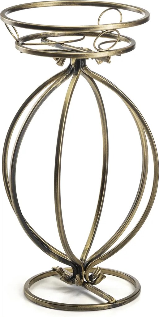 STOJAN NA KVETINÁČ VIRELLA 54X30 CM ZLATÁ