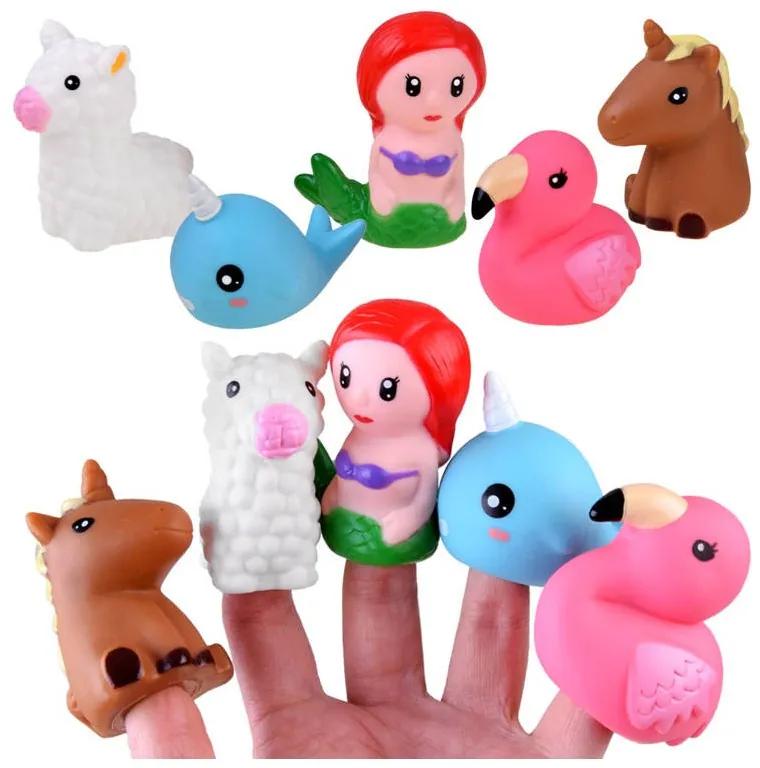 ZA4336 Gumené bábky na prsty - Ariel a priatelia