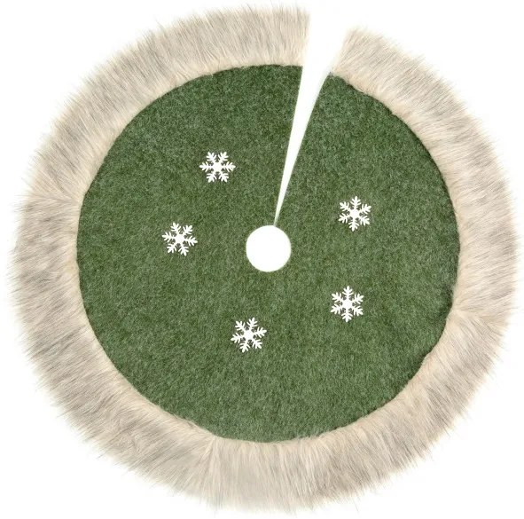 Podložka pod Vianočný stromček 417A zelená
