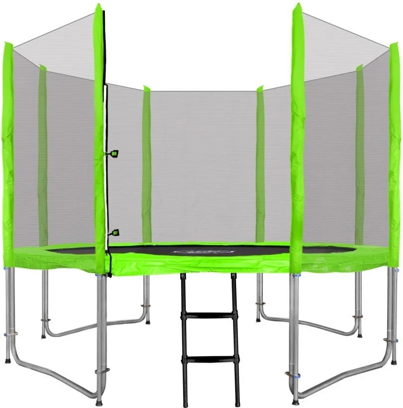 Ramiz SkyRamiz 305cm 10FT záhradná trampolína pre deti Zelená + príslušenstvo