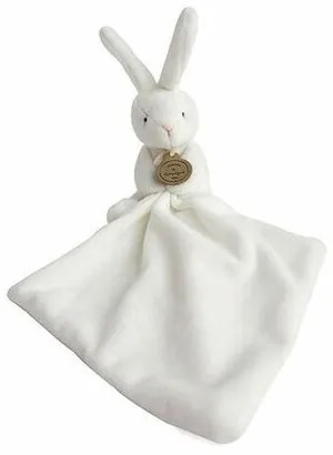 Doudou Darčeková sada - králiček s muchláčikom 10 cm