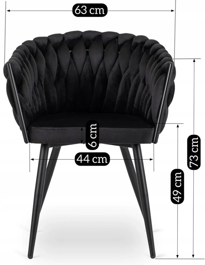 PROXIMA.store - Čalúnená jedálenska stolička ELENA FARBA: sivá