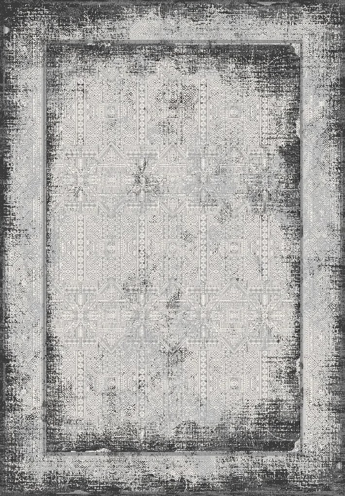 BE Koberec Deluxe 9090 GREY – sivý obdĺžnikový Rozmer: 200x290 cm