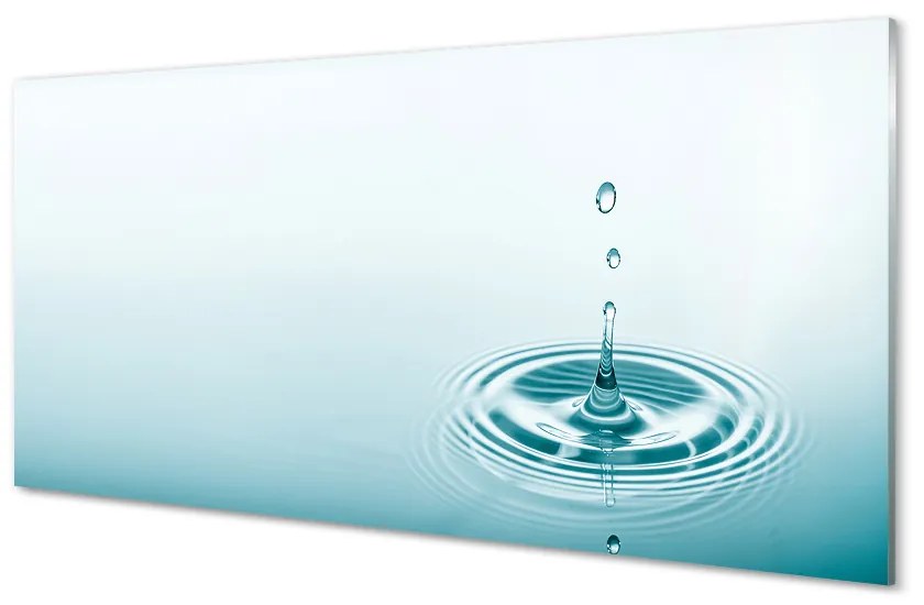 Obraz plexi Kvapka vody close-up 100x50 cm