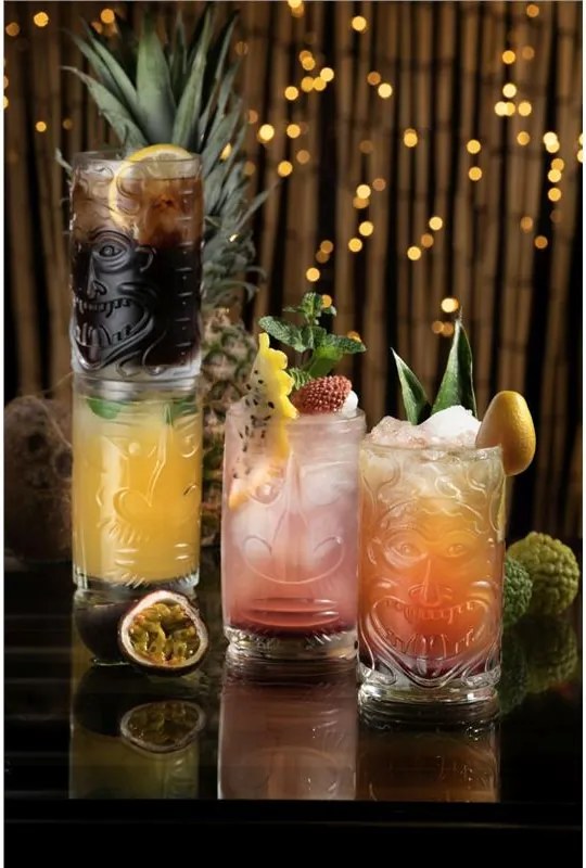 RCR POHÁR NA VODU TIKI SARDINIA 450ML SADA 4 KS