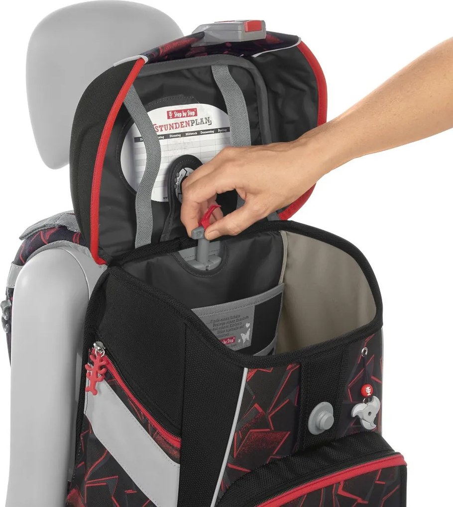 Školská aktovka Step by Step SPACE, Ninja Yuma - 5-dielna súprava