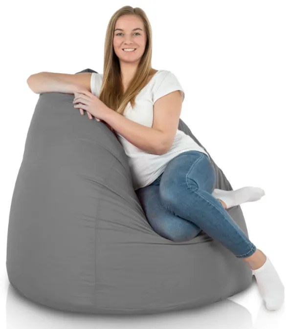 Sedací vak SAKO sivý OUTDOOR