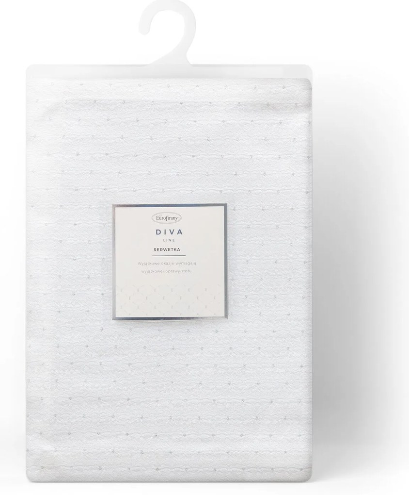 SADA 4 KS PRESTIERANIE NA STÔL ELIZA 30X40 CM BIELA