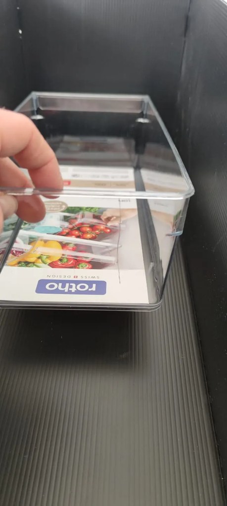 2. akosť - M - Organizér do chladničky Rotho LOFT FRIDGE, 3,1l (praskliny)
