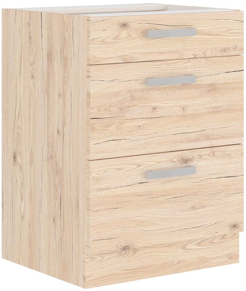 Klasická kuchyňa 260 cm Bordeaux - dub bordeaux