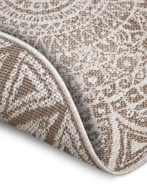 Obojstranný koberec Hanse Home Nora Lilja linen kruh