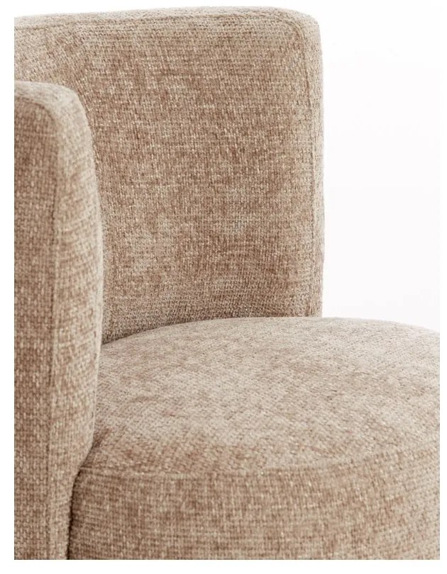 Svetlohnedé kreslo Kamova – Light & Living