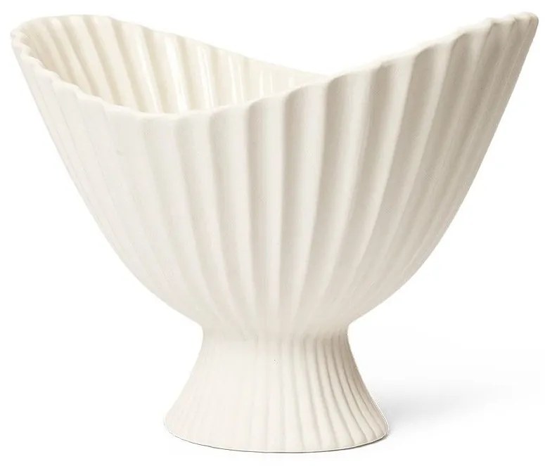 Ferm Living Dizajnová misa Fountain Off White Middle