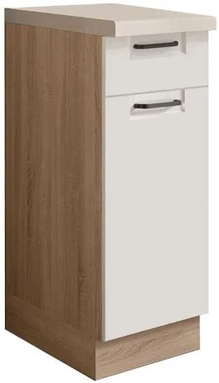 Skrinka do kuchyne Favorit 1d Sonoma/White