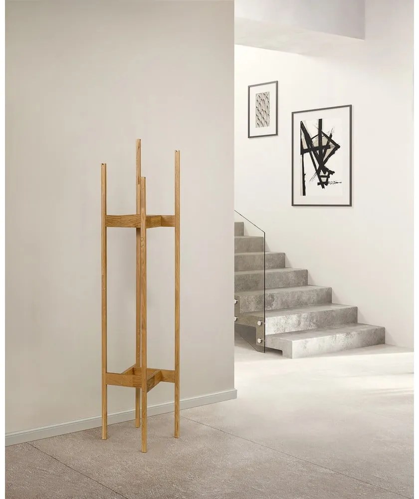 Stojan na kabáty z masívneho duba Woodman Hilbert