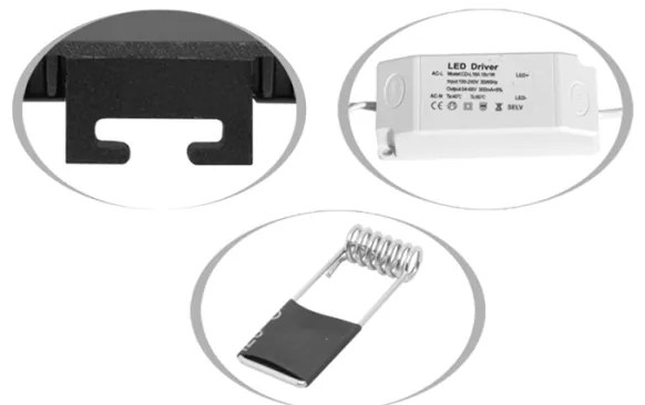 Ecolite LED-WSL-CCT/25W/BI - LED Podhľadové svietidlo LADA LED/25W/230V IP44 biela