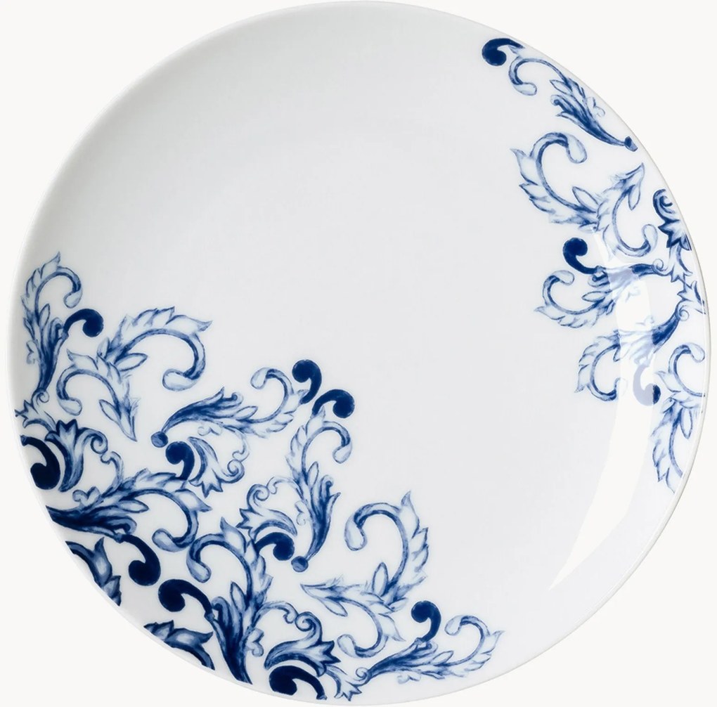 Porcelánové raňajkové taniere True Blue, 6 ks
