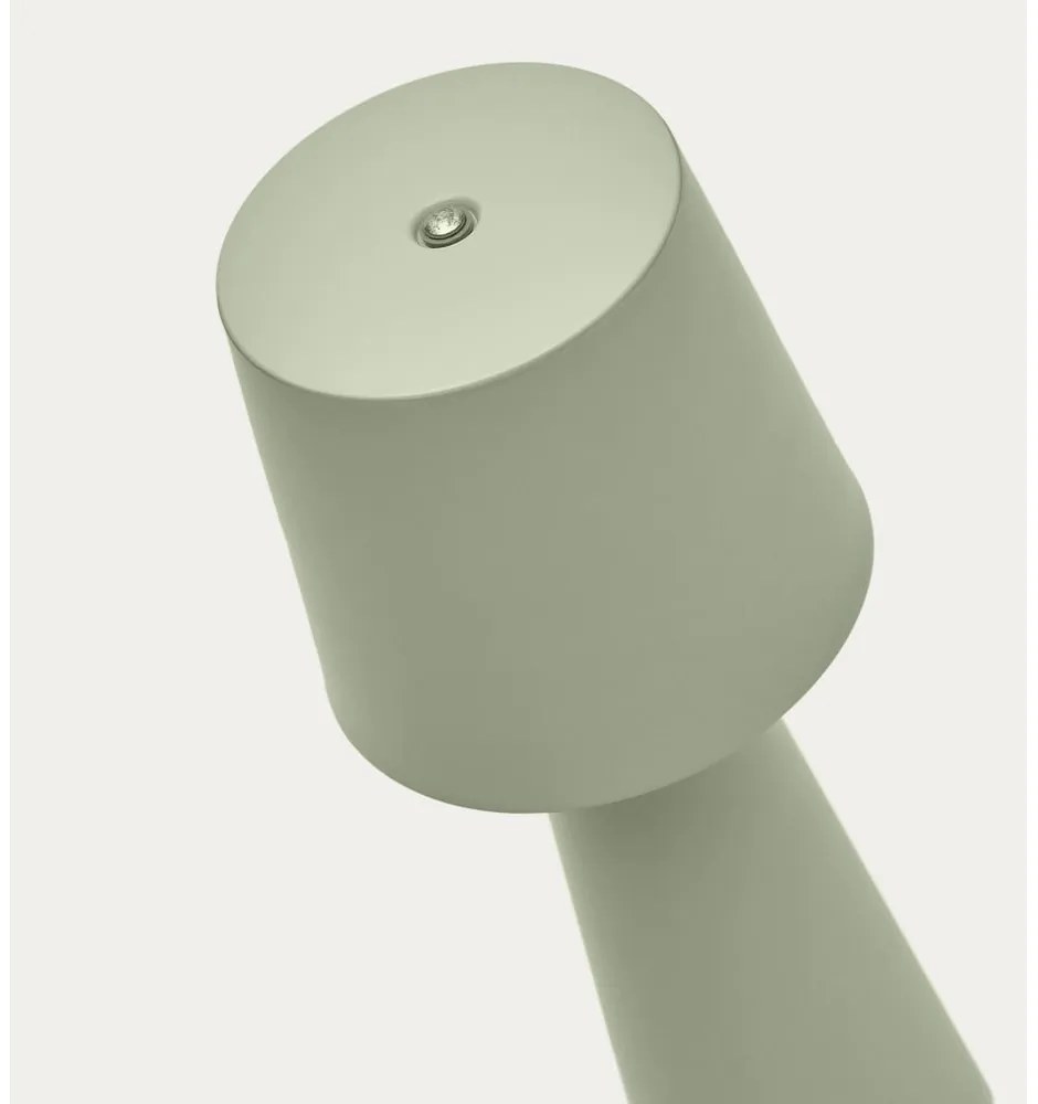 LED prenosné vonkajšie svietidlo so stmievačom na USB ø 10 cm Arenys – Kave Home