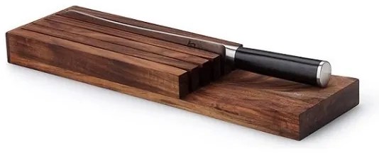 Continenta C4873 - Organizér na nože 39x11x3,5 cm akácia