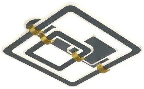 LED stmievateľné stropné svietidlo LED/140W/230V 3000-6500K + diaľkové ovládanie