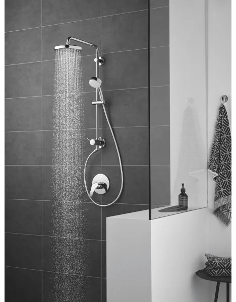 GROHE 26410000 - sprchová hlavica TEMPESTA 210 mm, lesklý chróm