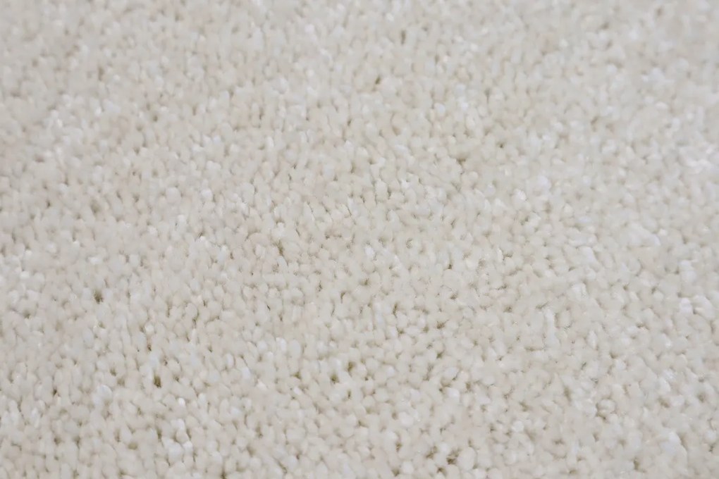 Kusový koberec Laguna krémová ovál, 200x300 ovál, biela, obývacia izba, Vopi