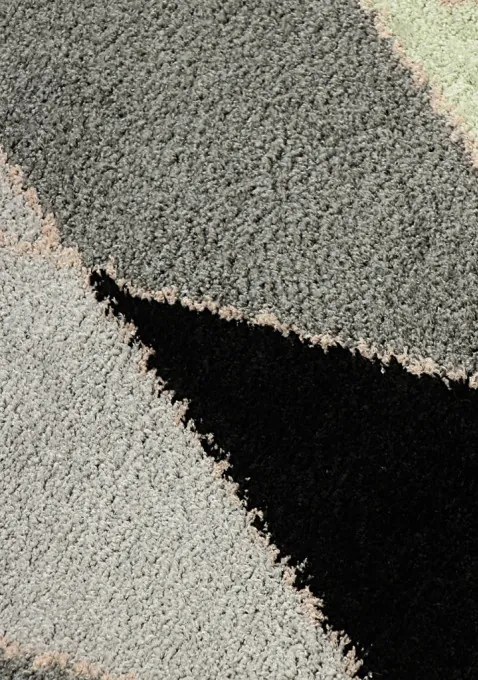 Koberec SLIM 8023 svetlosivý / viacfarebný