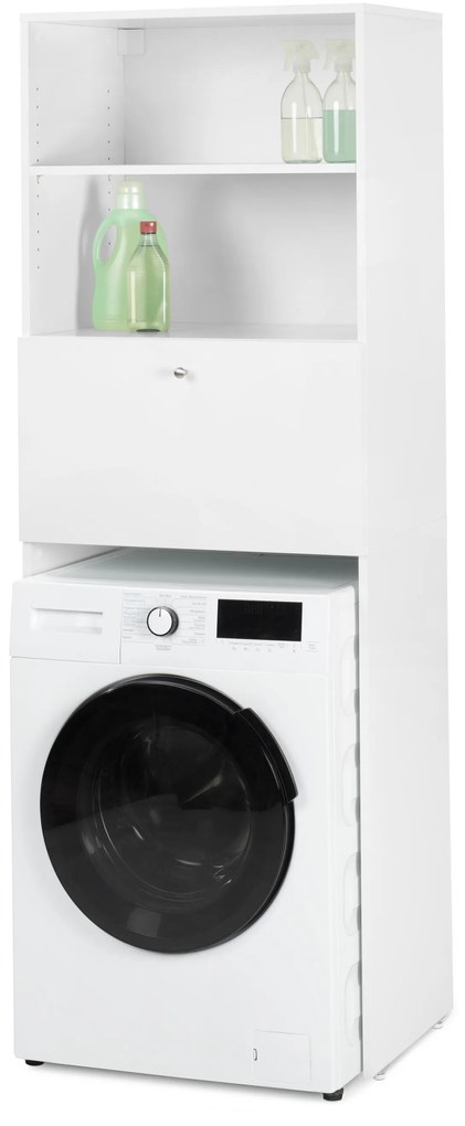 Skrinka na práčku s vyklápacou pracovnou plochou