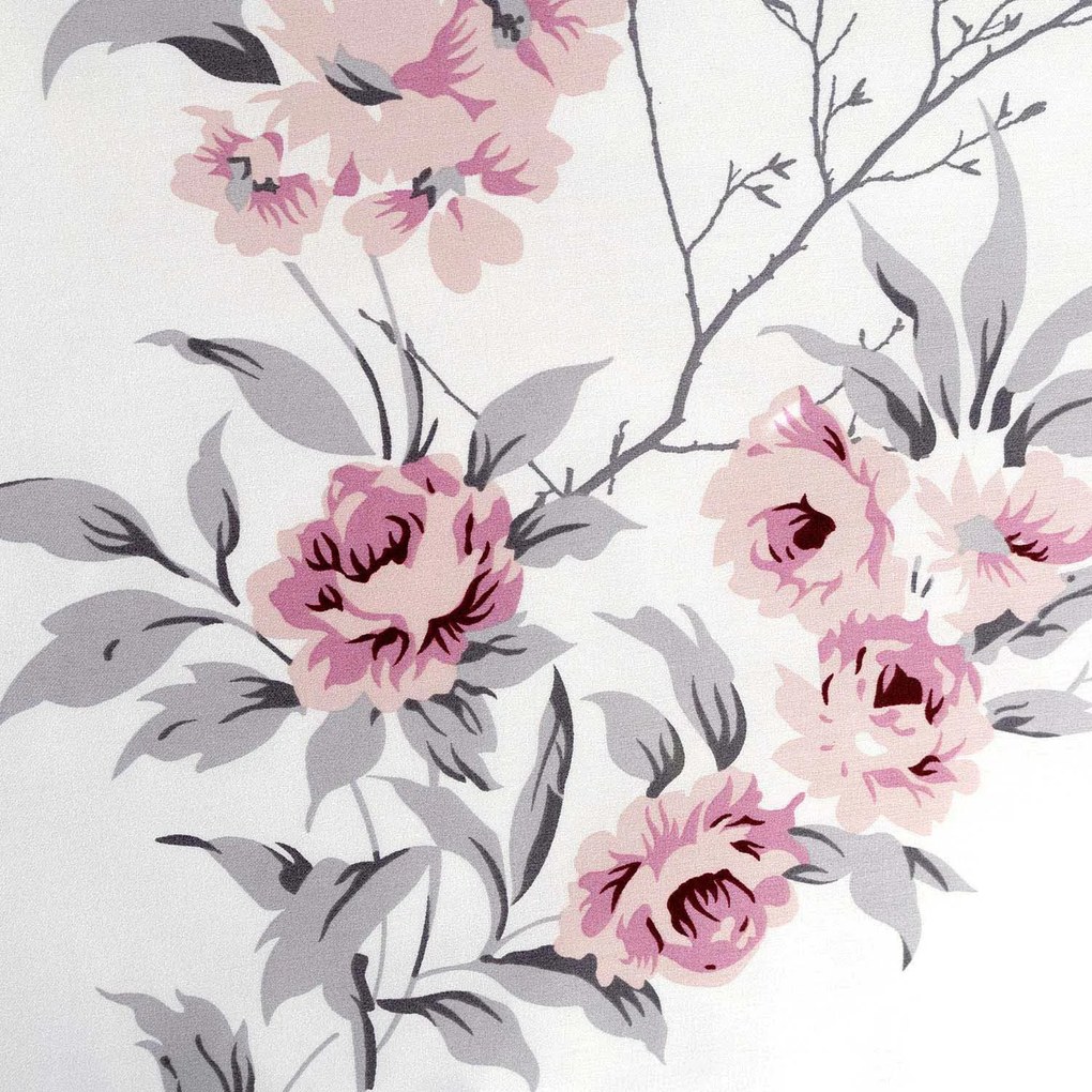 SATÉNOVÉ OBLIEČKY GARDENYA EXCLUSIVE 200X220 CM, 2KS 70X80 CM KVETY