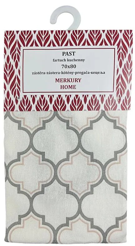 Kuchynská zástera PAST svetlosivá