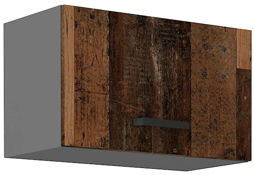 Kuchynská skrinka TESSA oldstyle/antracitová 60gu-36 1f