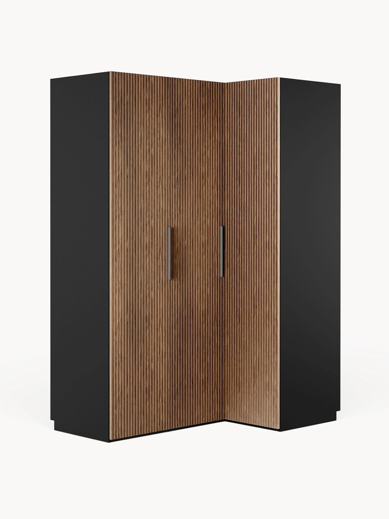 Modulárna rohová šatníková skriňa Simone, Š 165 cm, rôzne veľkosti