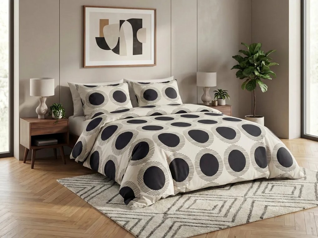 Obliečky z Renforcé bavlny KAYLIN vzorované Rozmer obliečky: 80 x 80 cm | 135 x 200 cm