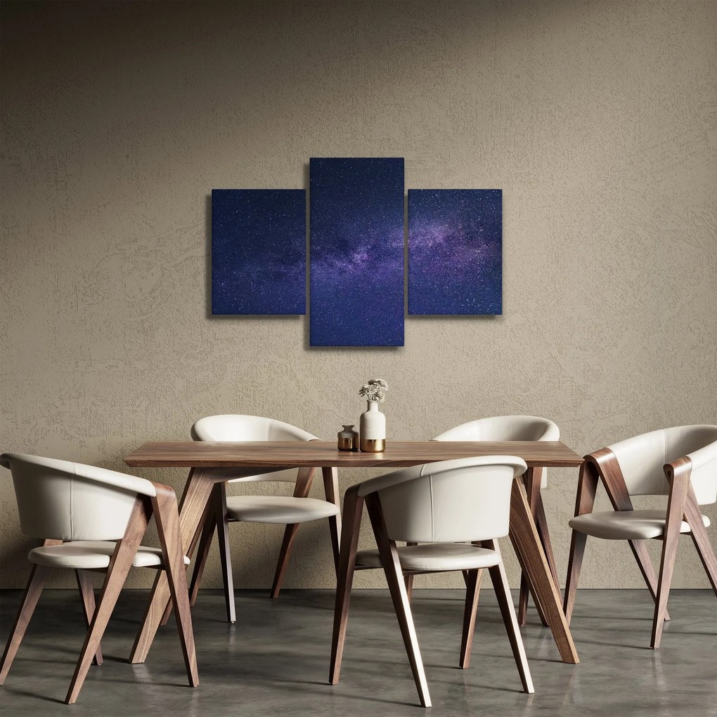 Obraz galaxie (90x60 cm)