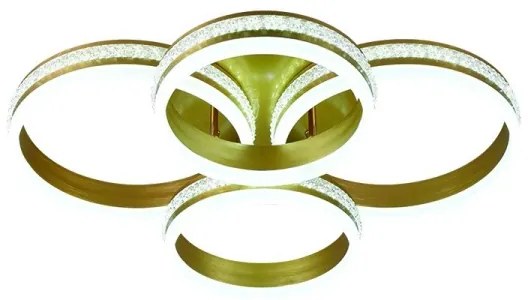 LED stmievateľné prisadené stropné svietidlo LED/150W/230V 3000-6500K + diaľkové ovládanie