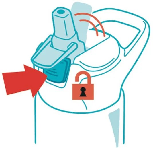 Fľaša na nápoje Maped Picnik Concept Kids - modrá, 0,58 l