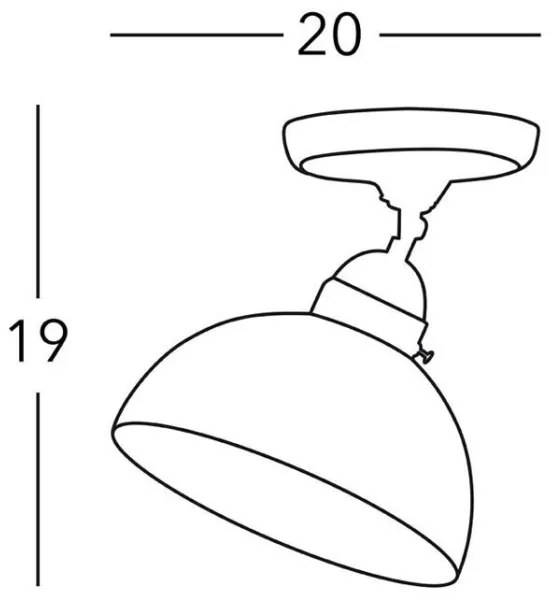 Kolarz 731.10.53 - Bodové svietidlo NONNA 1xE27/75W/230V
