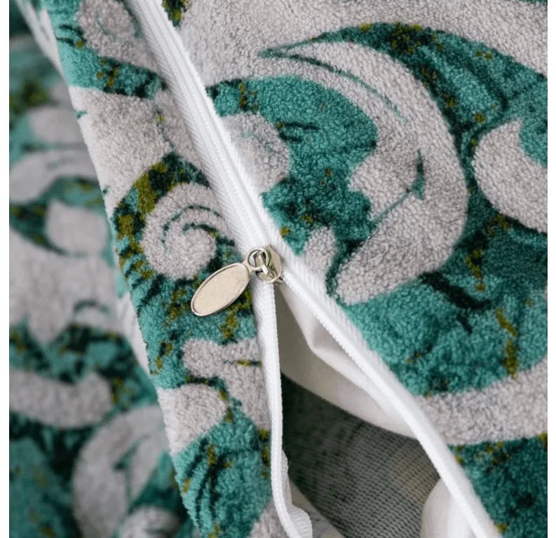 Mikroplyšové obliečky ORIENTINO zelené Rozmer obliečky: 70 x 80 cm | 140 x 200 cm