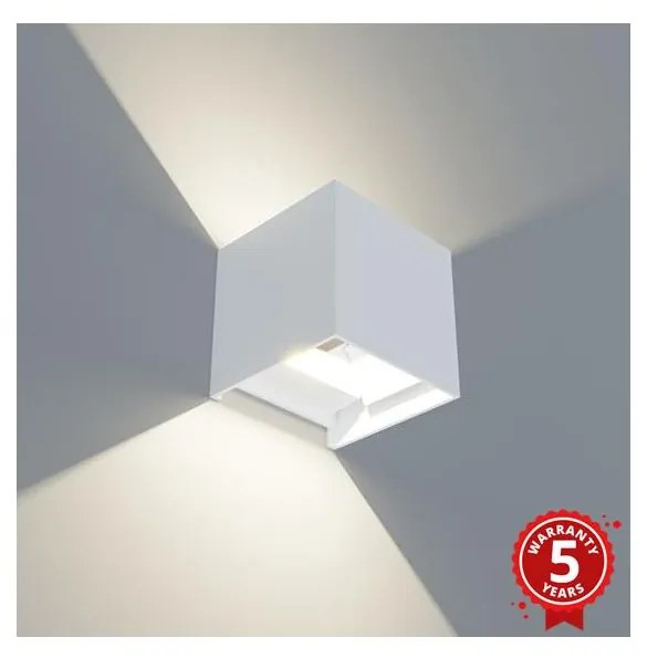 APLED - LED Vonkajšie nástenné svietidlo CUBE 2xLED/3W/230V IP65